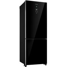 Geladeira Panasonic Frost Free 480L NR-BB71GVFB Black Glass - 110v