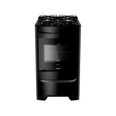 Fogão 4 Bocas Consul Preto Mesa de Vidro CFO4VBE, Preto, Bivolt