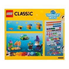 Lego Classic Blocos Transparentes Criativos - 500 Peças 11013