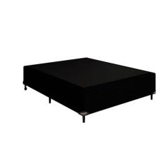 Base Cama Box Casal Corino 138x188 Preto