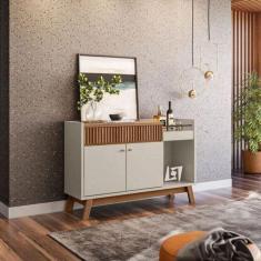 Buffet Lucca Amendoa/off White - Linea