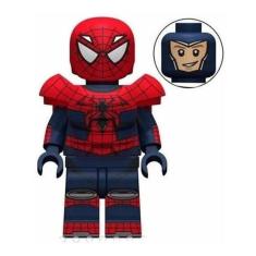 Boneco Blocos De Montar Homem Aranha Aaron Aikman Spiderman
