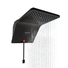 Ducha Chuveiro Eletrônica Com Led Ducali Zagonel - Preta Voltagem:220v 220v