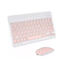 Teclado E Mouse Bluetooth Para  Tablet Galaxy S9 Ultra - Fam