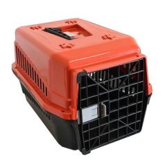 Caixa de  Cachorro e Gato para Transporte MECPET N1 Varias Cores, VERM