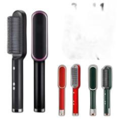 Escova Secadora Pente Quente Alisadora Cabelo Ionica Bivolt