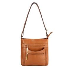 Bolsa tiracolo de couro feminina Thais-Feminino