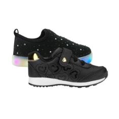 Tenis Led Luzinha de Menina - KIT 2 PARES Tam 23 ao 34-Feminino