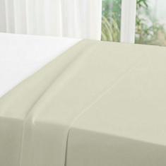 Lençol de Cima Queen c/ Bainha Percal 180 Fios - RAFALORO, PALHA