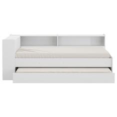 Bicama com Colchão Incluso e Baú Embutido Multimóveis FG5011 Branca