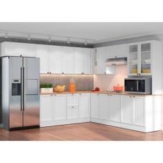 Cozinha Completa Modulada Olivia 18 Portas 2 Gavetas - Poliman Móveis,