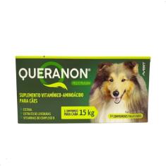 Avert Suplemento Vitamínico Queranon Para Cães 30 Comprimidos