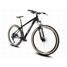 Bicicleta Aro 29 KSW XLT100 Com 12 Toda Relação 1x12 Completa Absolute Catraca 11/52 dentes Freio Hidraulico Suspensão com trava,15,Azul Preto