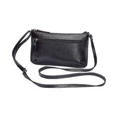 Bolsa Transversal Pequena Mini Tiracolo Feminina Lateral Couro 