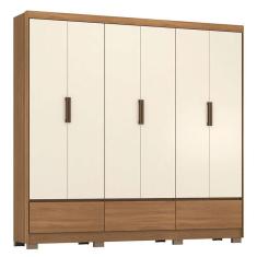 Guarda Roupa Casal Himalaia Amêndola Touch Off White – Demóbile