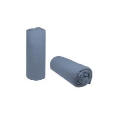 Lençol Avulso Doce Vida Azul Jeans 2021 Casal