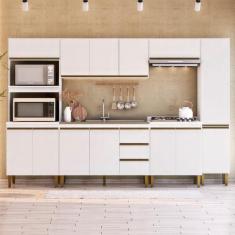 Cozinha Completa Margarida 13 pt 3 gv Branca