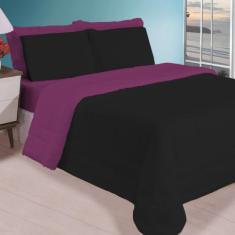 Jogo de Cama Casal/queen para Calor de Verão com Edredom Lençol Fronha