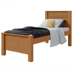 Cama Solteiro Athenas Amendoa Clean