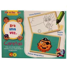 Painel Magnético Era Uma Vez...Caretas Brinquedo Educativo - Bate Bumb