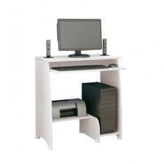 Mesa para Computador com 3 Prateleiras Pixel Artely Branco