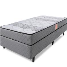 Cama Box Colch o Solteir o Ortop dico Firme Espuma D33 Antial