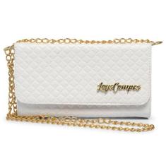 Bolsa Feminina Bolsinha Transversal Mini Bag Metalassê De Ombro E Mão 