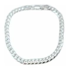 Pulseira Infantil 15 Cm Prata Legitima 925 Grumet 5 Mm - Lojas La+Ny, 