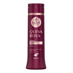 Shampoo Quina Rosa Brilho Intenso E Maciez Haskell 300ml
