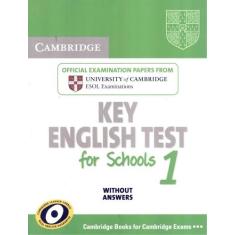 Livro - Cambridge Ket 1 Schools Sb Without Answer, 1, 18.75 x 24.5