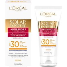 Protetor Facial L'Oréal Paris Solar Expertise Antirrugas FPS 30 50g-Unissex