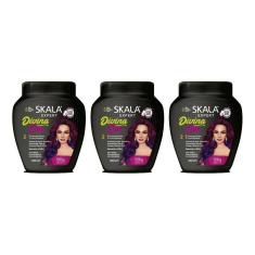 Creme Skala 1Kg Divina Cor-Kit C/3Un