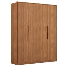 Guarda Roupa Casal Attore 4 Portas Amêndola - Demartêz