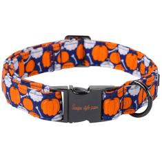 Unique style paws Coleira com fivela de metal para outono, inverno, Natal, para meninos, meninas, cães pequenos e médios