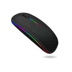 Mouse Sem Fio Recarregável Preto Para Notebook Samsung Galaxy Book - F
