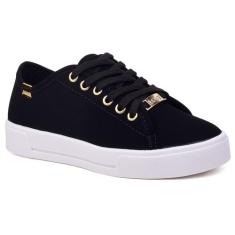 Tênis Feminino Casual Flatform Básico Liso Sola Alta - Leila Soares, 3