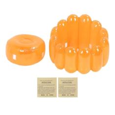 Cadeira de sofá Inflável Moderna para Crianças e Adolescentes, Assento de sofá Inflável Portátil, Cadeira Ao Ar Livre, Decoração Divertida, Cadeira de Piscina, Ideal para Festas,