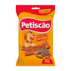 Bifinho Mastigável Petiscão Sabor Carne 60g
