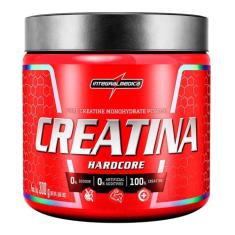 Creatina Monohidratada Hardcore 300g Integralmedica, 300g, Sem Sabor