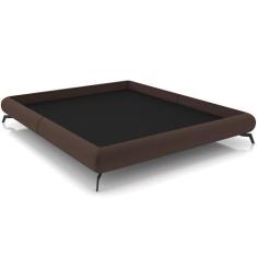 Cama Casal Queen Base Box Pés de Ferro Estilo Industrial 176cm Otto P0