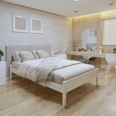 Cama Casal 148,5cm Turca Slim em Madeira Maciça - Josandro