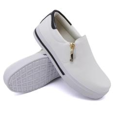 Tênis Dk Uze Shoes Slip On Casual Sapatênis Calce Fácil Confort Dia a Dia Feminino-Feminino
