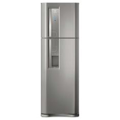 Geladeira Electrolux Degelo Automático Top Freezer 2 Portas Frost Free Tw42s 382L Platinum 110V