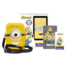 Tablet Infantil Positivo Vision Tab 7 Minions - Octa-Core 3GB RAM 64GB Armazenamento, Tela 7" IPS, Bateria 3100mAh, Android 14 Go, Wi-fi - Preto - Inclui Capa de proteção personalizada