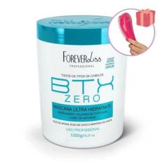 Máscara Btx Volume Zero 1kg + Escova Desembaraçadora Forever Liss - Fo