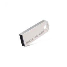 Pen Drive Multilaser Diamond 128gb Usb 2.0 Metalico - Pd853