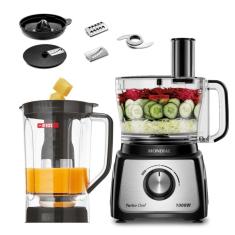 Multiprocessador Mondial Turbo Chef 7 em 1 Preto 220V MPN-01-BE