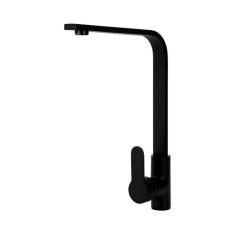 Torneira Misturador Monocomando Cozinha Gourmet Preta Tapajós Pingoo.c