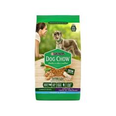 Ração Purina Dog Chow Cães Adultos 7+ Frango E Arroz 15Kg - Nestlé pur