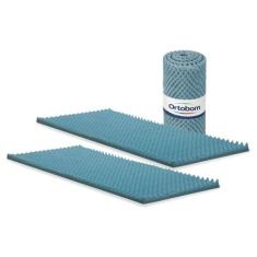 Colchonete Solteiro D28 Casca de Ovo Anti Stress Kit c/2 Unidades (80x